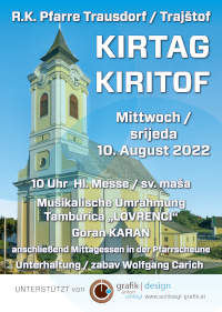 Plakat Kirtag Trausdorf